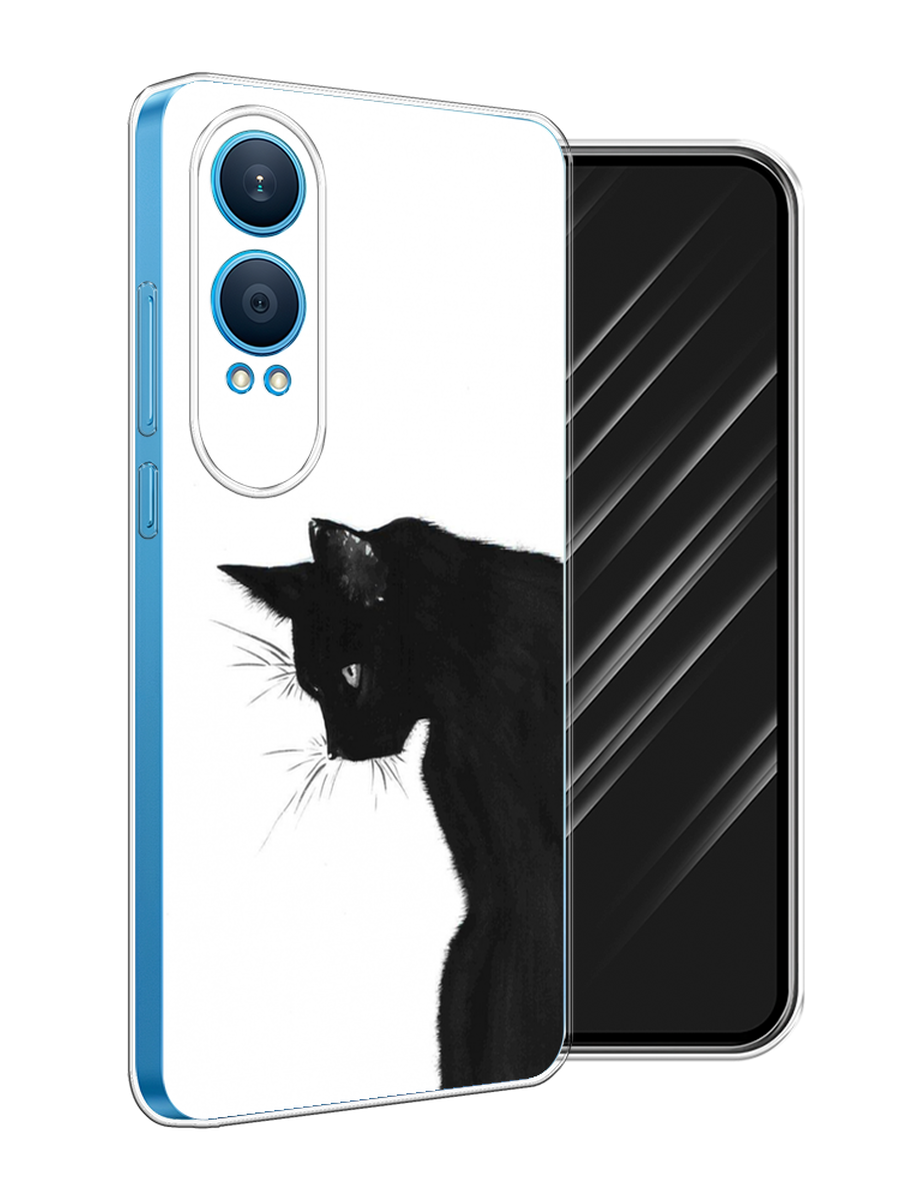 

Чехол Awog на OnePlus Nord CE4 Lite 5G "Black cat", Черный;белый, 155050-1