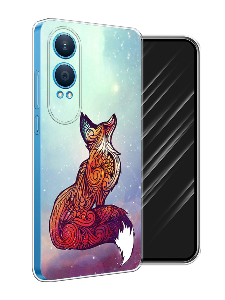 

Чехол Awog на OnePlus Nord CE4 Lite 5G "Лиса 1", Голубой;фиолетовый, 155050-1