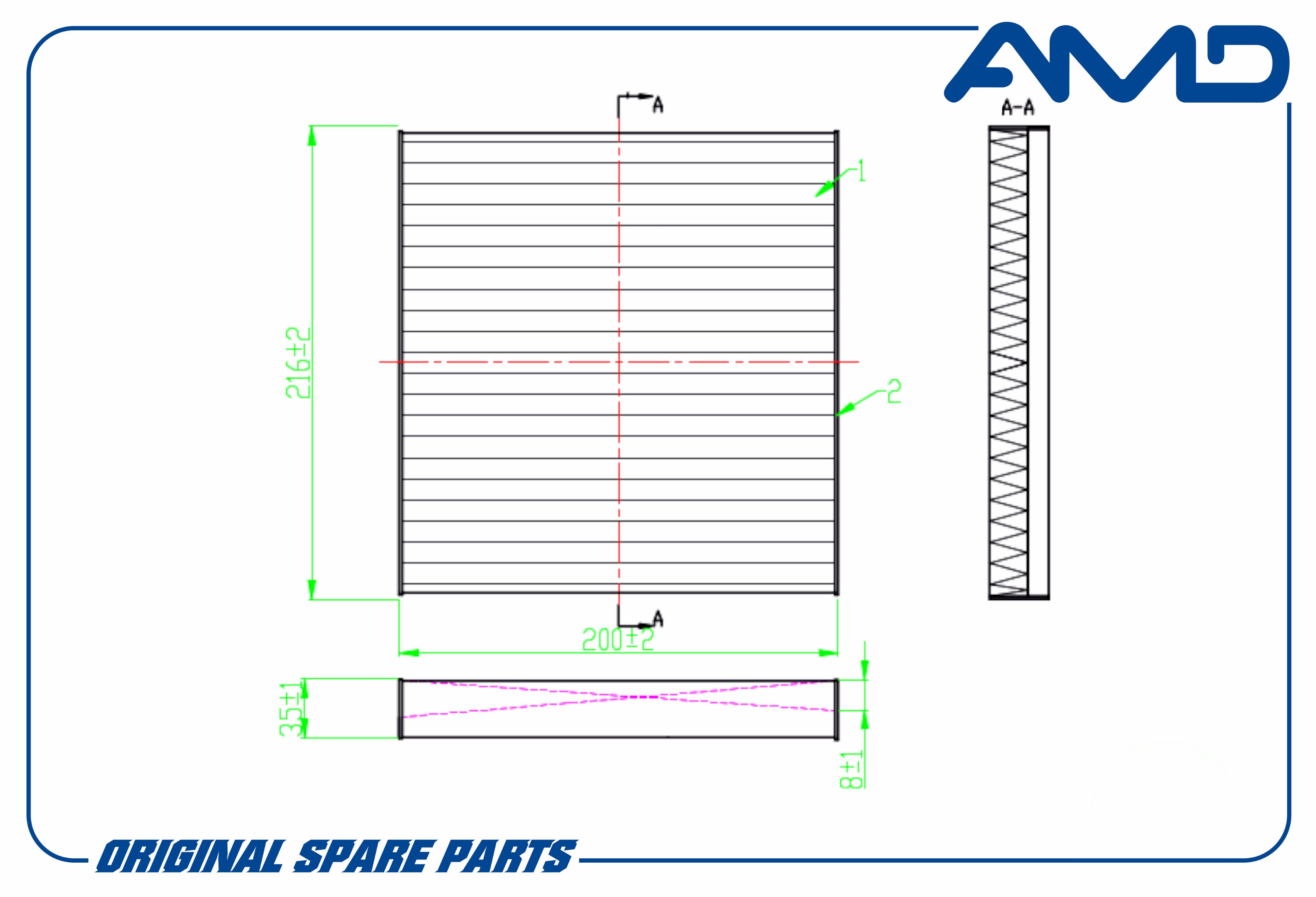 

Фильтр Салонный Антибакт.угольн. Renault Logan Ii L8 2013- Sandero Stepway Ii 5S AMD AMD.F