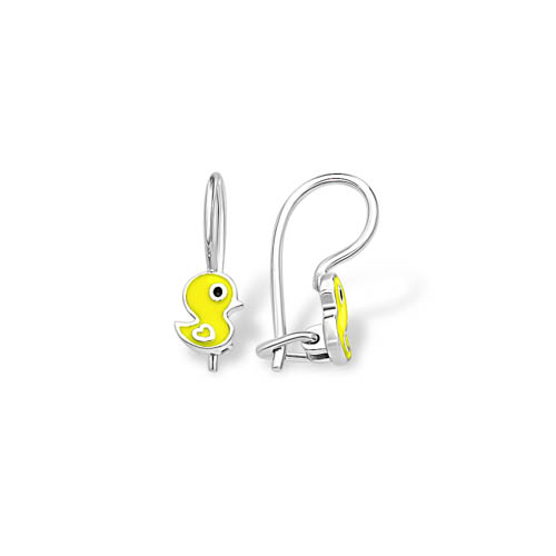 

Серьги из серебра ЯХОНТ Золотой 243863, эмаль, 243863