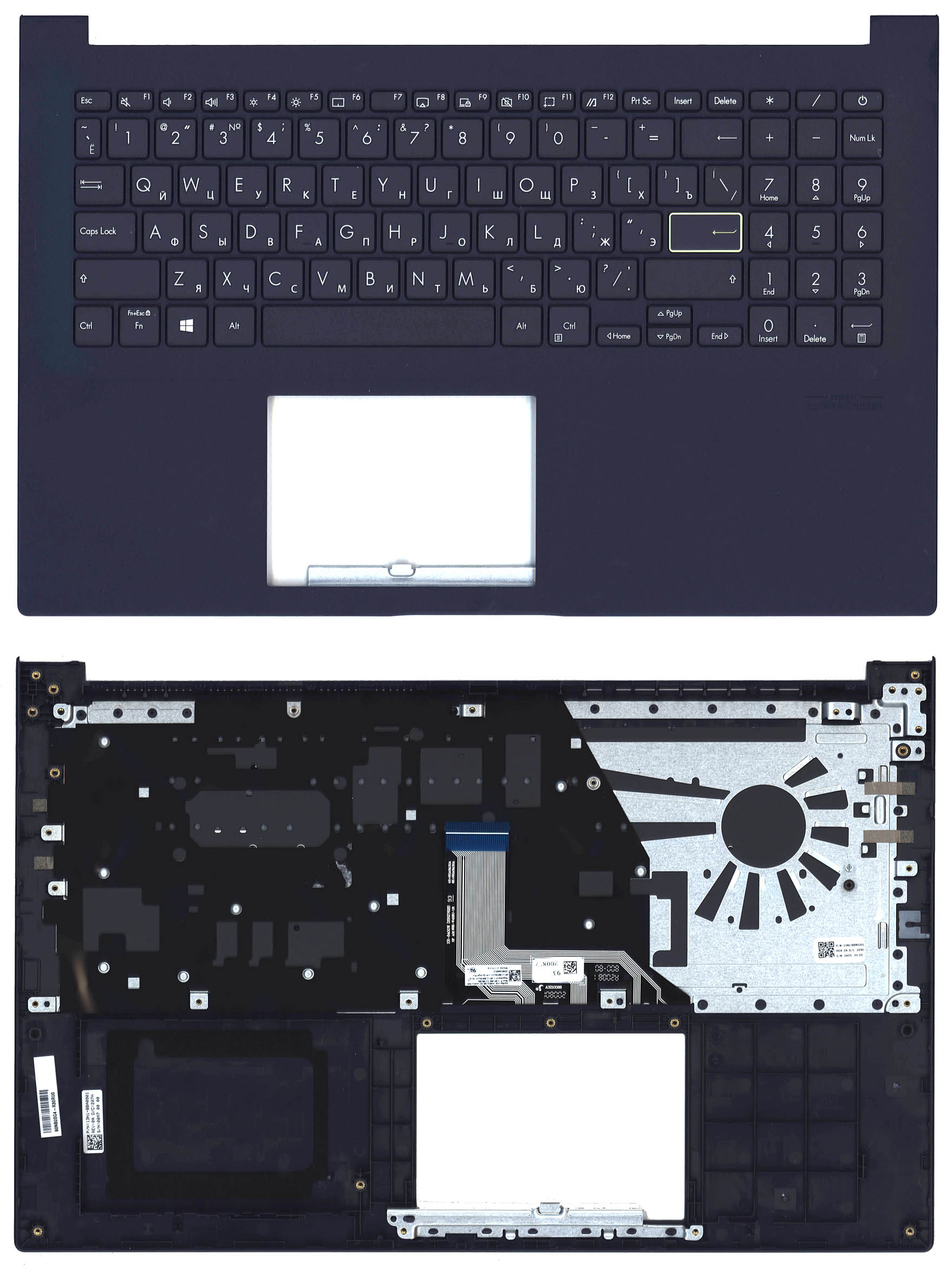 Клавиатура OEM для ноутбука Asus VivoBook X513E (100193027V)