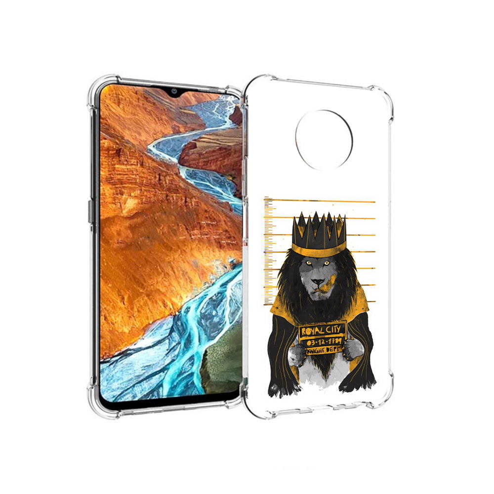

Чехол MyPads Tocco для Nokia G300 лев в законе (PT224563.108.435), Прозрачный, Tocco