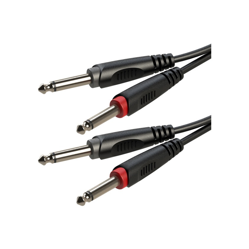 

Кабель аудио 2xJack - 2xJack Roxtone RACC100/3 3.0m, RACC100/3 3.0m