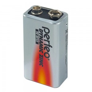 Батарейка Perfeo 6F22/1 шт Dynamic Zinc батарейка perfeo r6 4sh dynamic zinc 60 шт