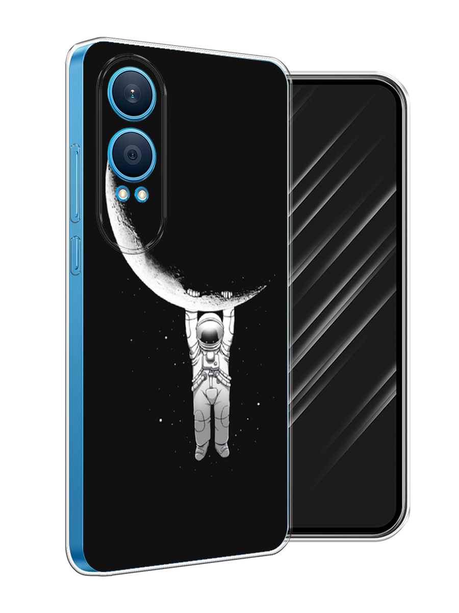 

Чехол Awog на OnePlus Nord CE4 Lite 5G "Космонавт", Белый;черный, 155050-1
