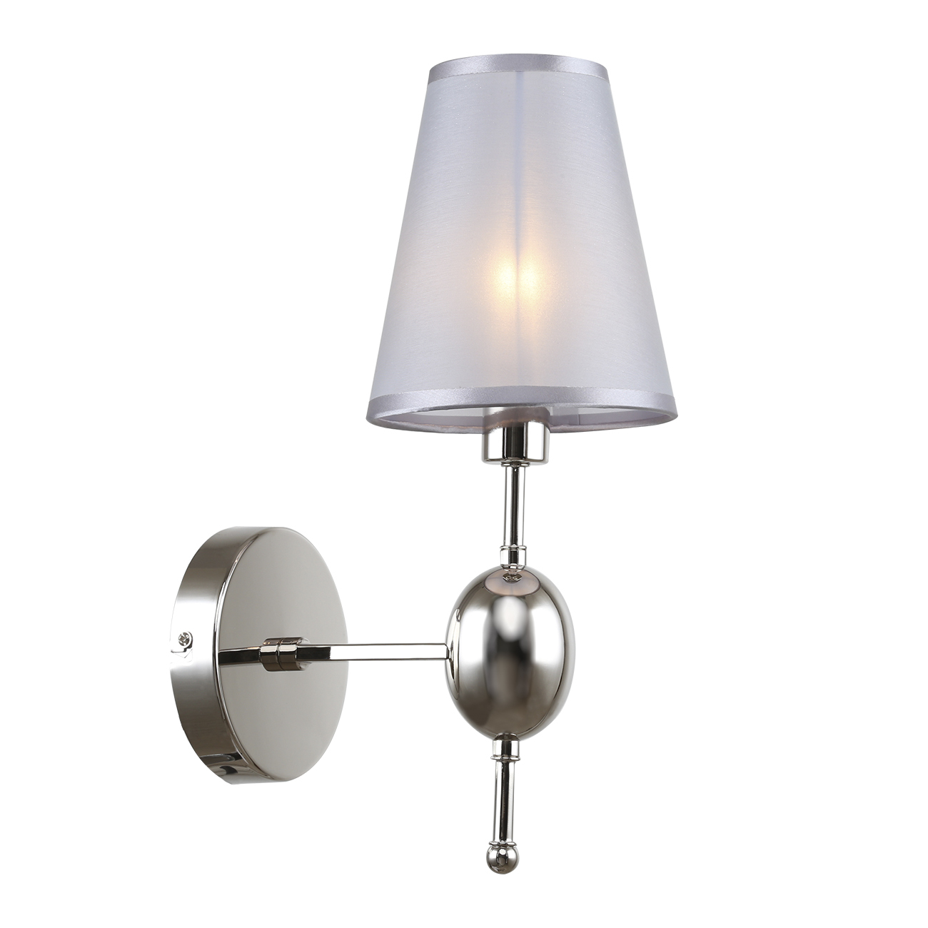фото Настенный светильник escada 2106/1a e14*40w nickel escada light