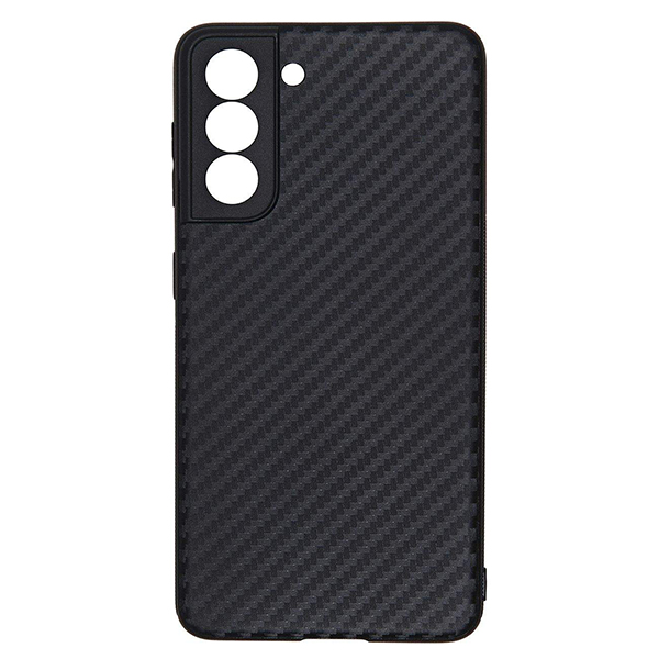 фото Чехол для samsung s21 plus карбон tpu nobrand