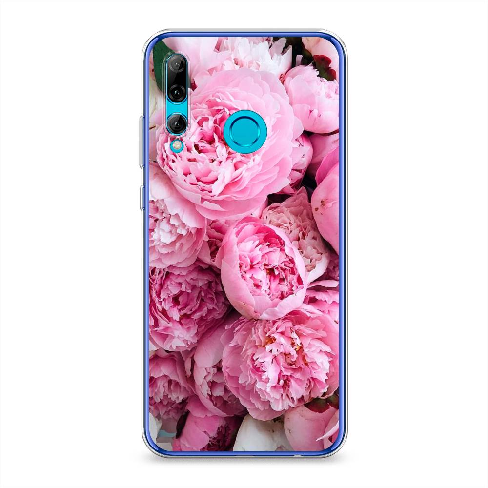 

Чехол на Honor 10i "Розовые пионы", Бежевый;розовый, 69250-2