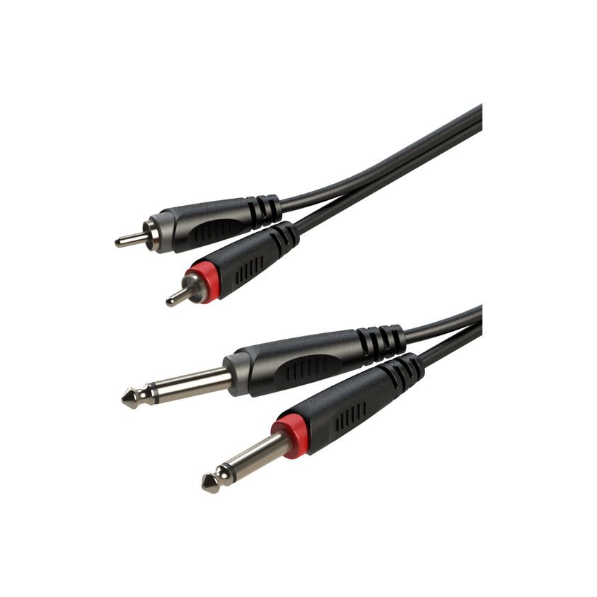 

Кабель аудио 2xJack - 2xRCA Roxtone RACC150/3 3.0m, RACC150/3 3.0m