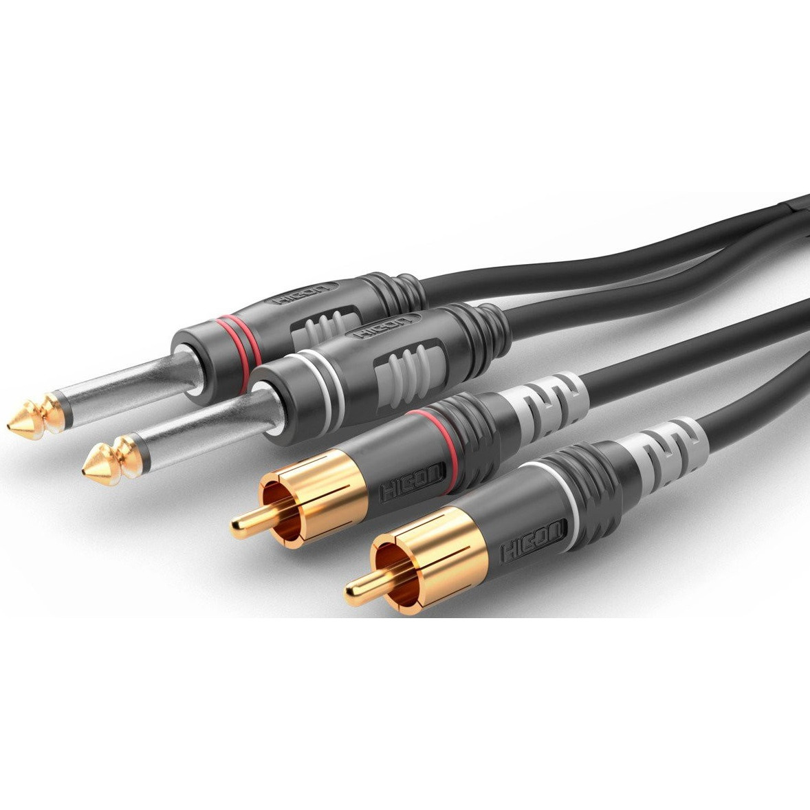фото Кабель аудио 2xjack - 2xrca sommer cable hba-62c2-0090 0.9m
