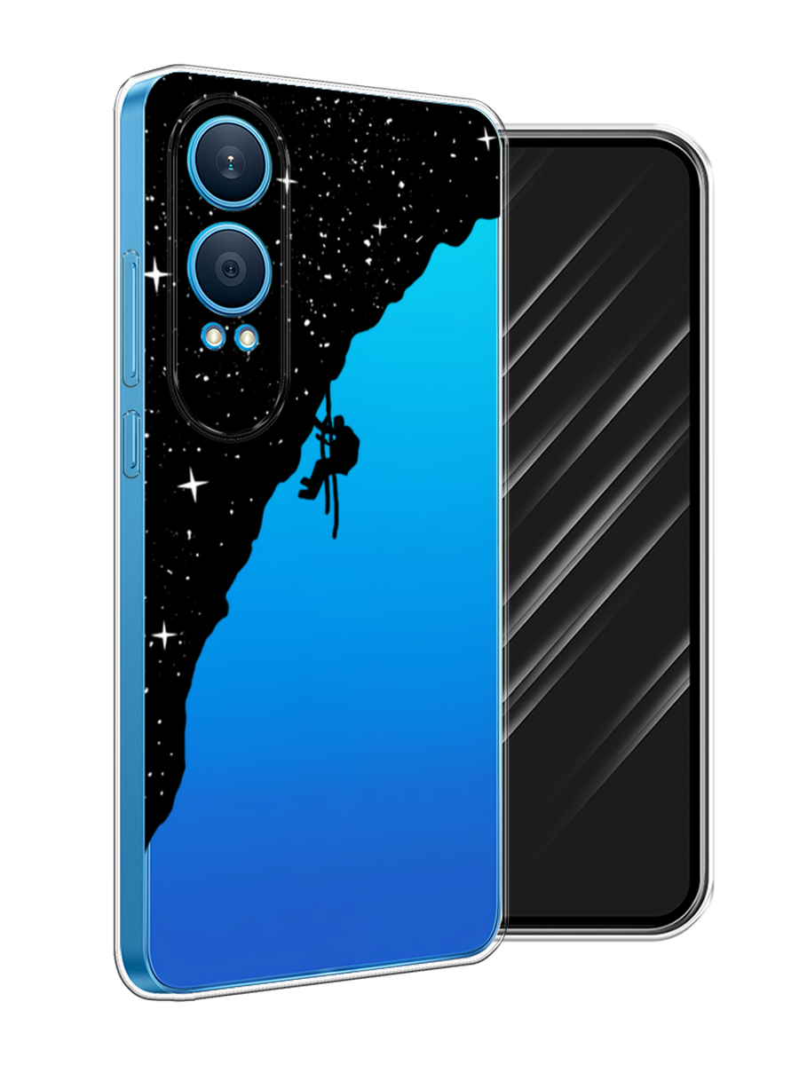 

Чехол Awog на OnePlus Nord CE4 Lite 5G "Скалолаз в космосе", Черный;белый;бежевый, 155050-1