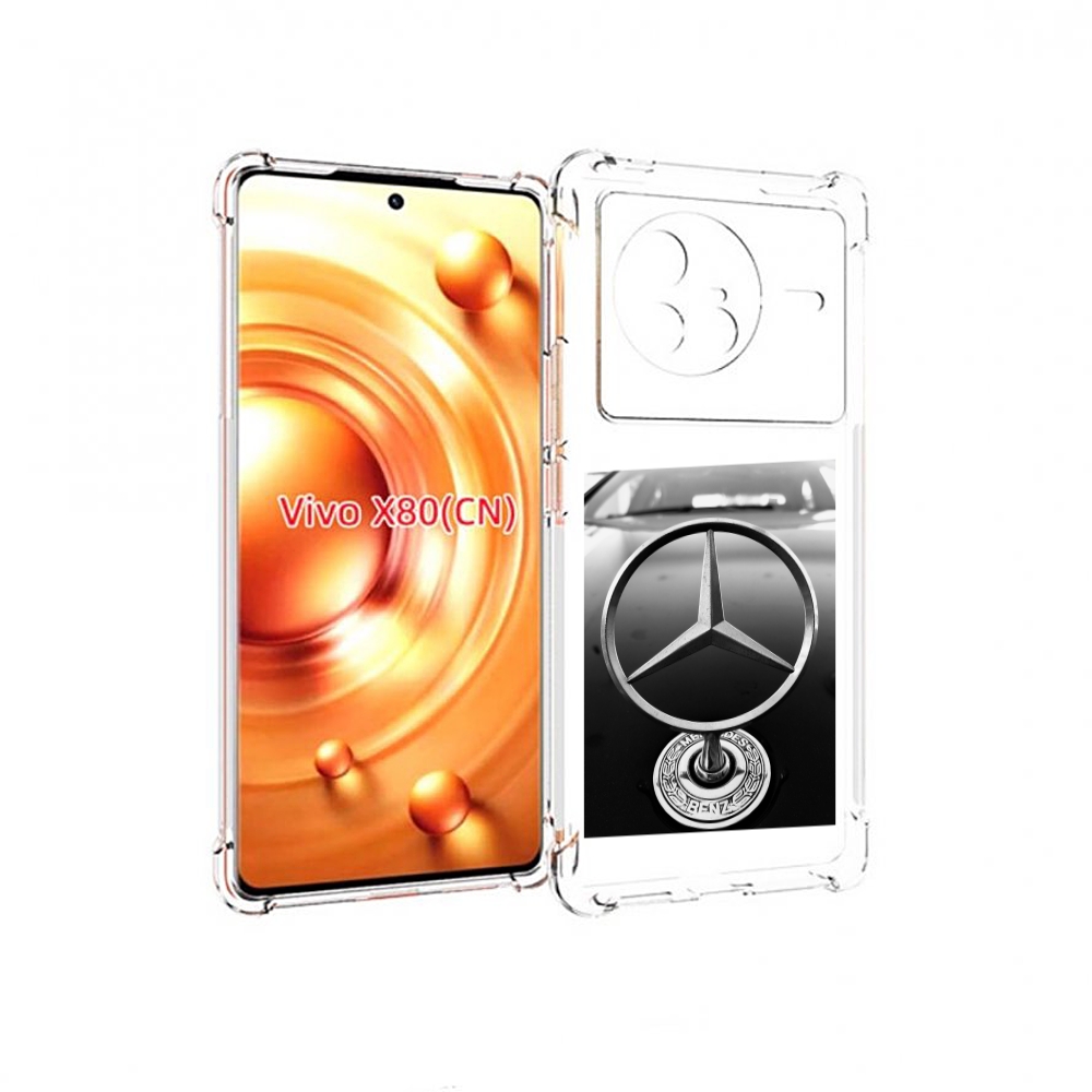 

Чехол Mypads Мерседес 6 Мужской Для Vivo X80, Прозрачный, Tocco