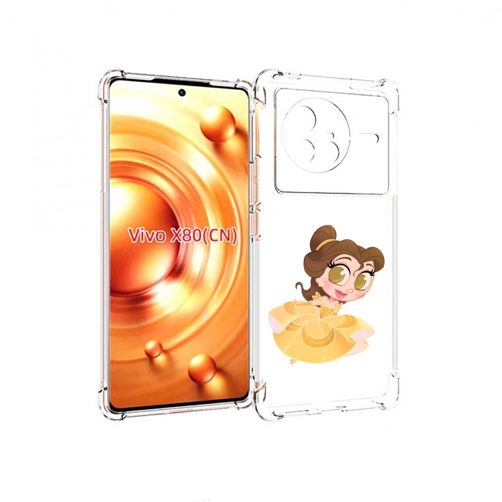 

Чехол Mypads Мини-Принцесса Женский Для Vivo X80, Прозрачный, Tocco