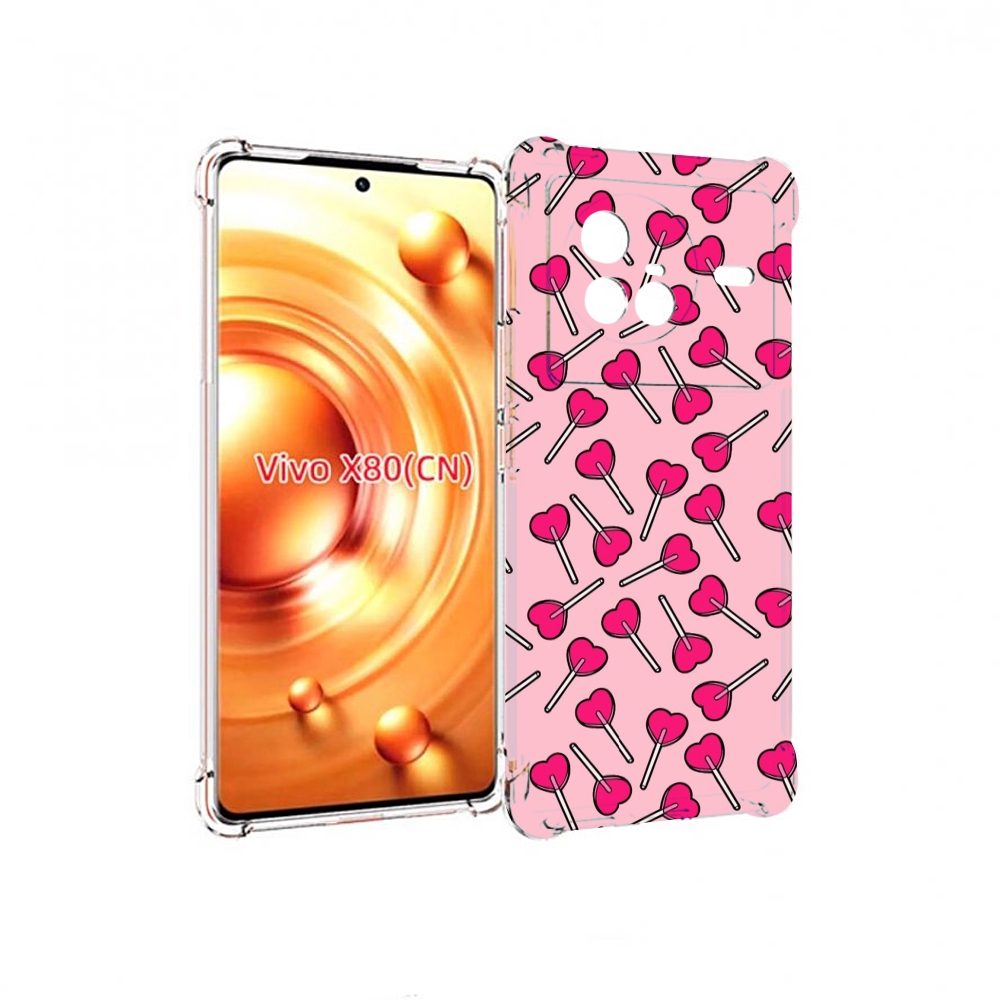 

Чехол Mypads Много Лединцов Для Vivo X80, Прозрачный, Tocco