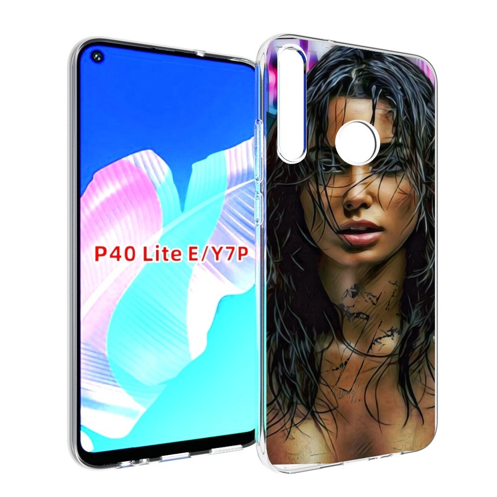 

Чехол бампер MyPads девушка с мокрыми волосами женский для Huawe, Прозрачный, Tocco
