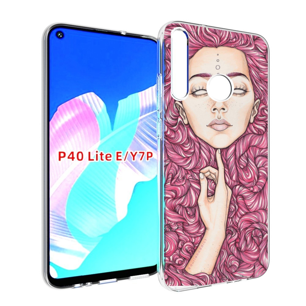 

Чехол бампер MyPads девушка утонула в волосах женский для Huawei, Прозрачный, Tocco