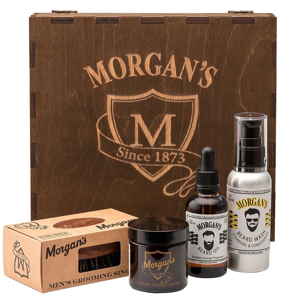 

Подарочный набор Morgan's Set For Beard для бороды и усов Morgan's Pomade
