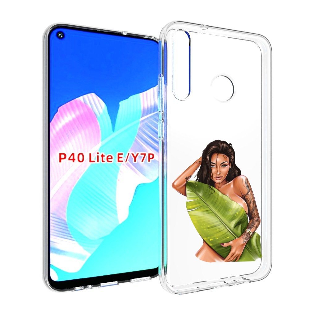 

Чехол бампер MyPads девушка-модель-с-большим-листом женский для, Прозрачный, Tocco