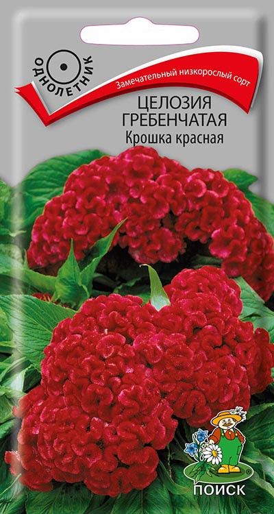 

Семена целозия Поиск Крошка красная 701916 1 уп.