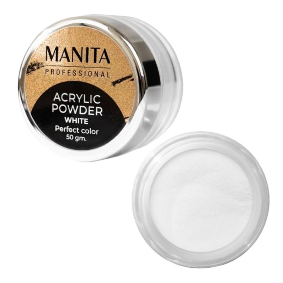 

Акриловая пудра Manita Professional мелкодисперсная White 50 г, kr-22506