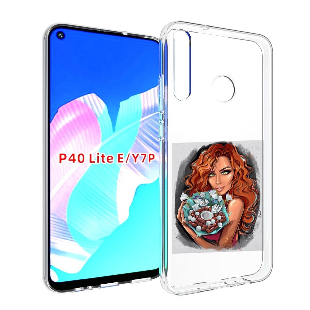 

Чехол бампер MyPads девушка-с-кокосовым-букетом женский для Huaw, Прозрачный, Tocco