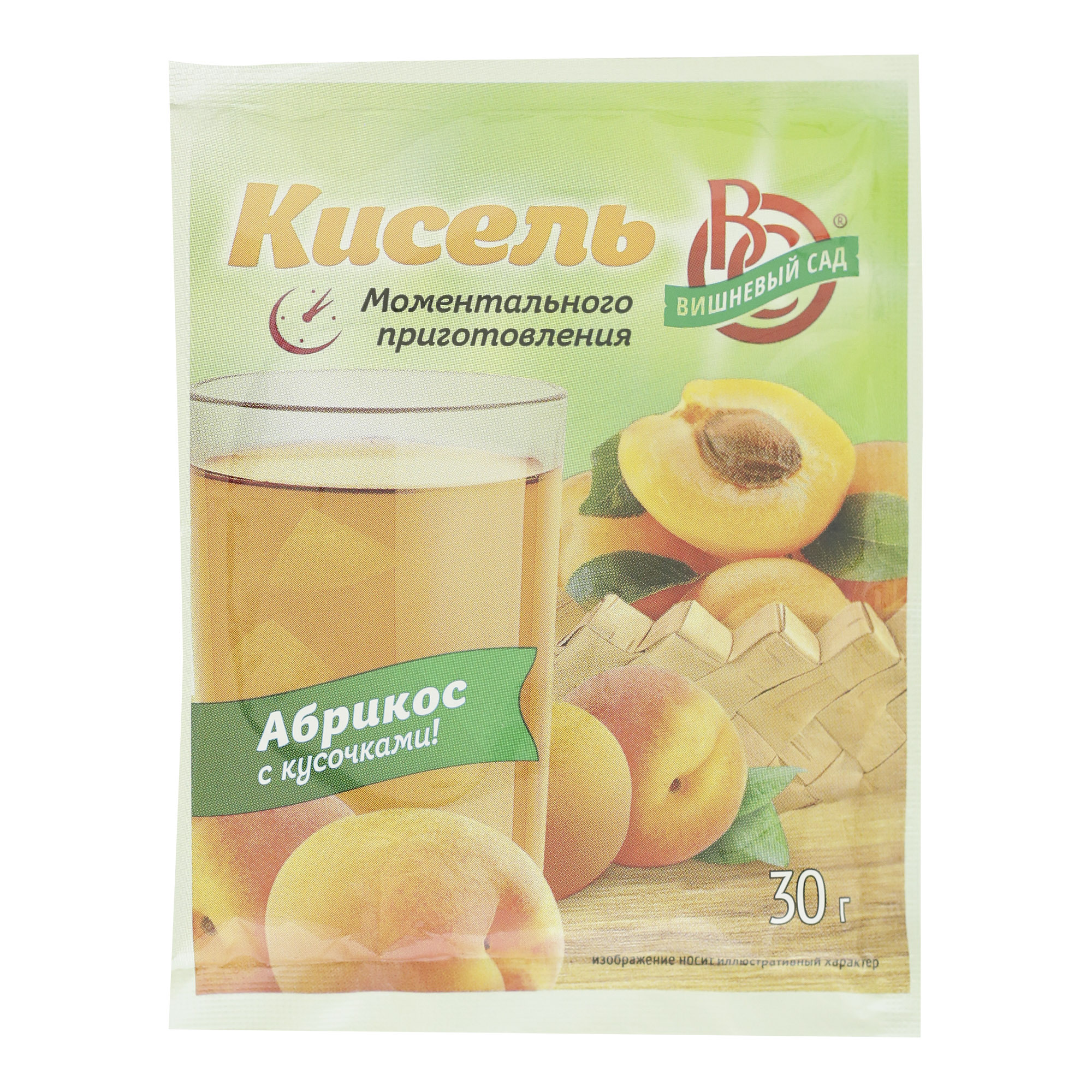 

Кисель Вишневый сад Абрикос с кусочками фруктов 30 г