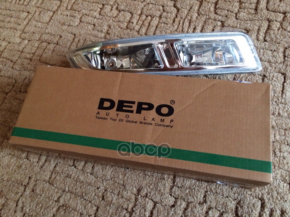 

215-2032l-Ue_фара Противотуманная Левая! Nissan Sunny/Almera Classic 07> Depo арт. 2152032
