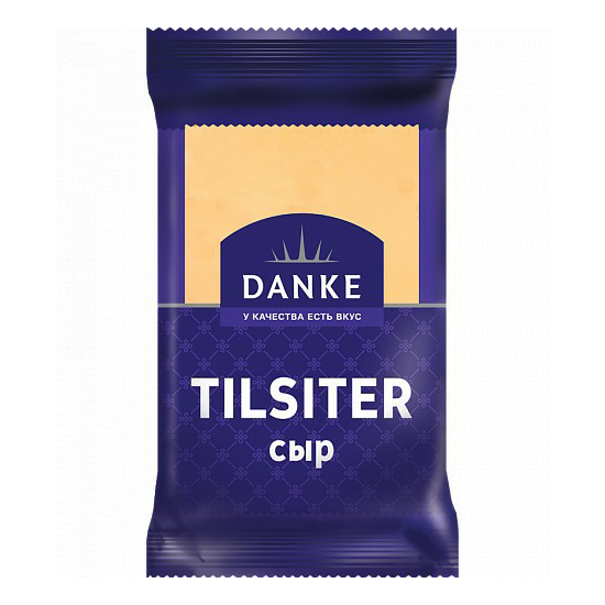 

Сыр полутвердый Danke Тильзитер 45% БЗМЖ 300 г