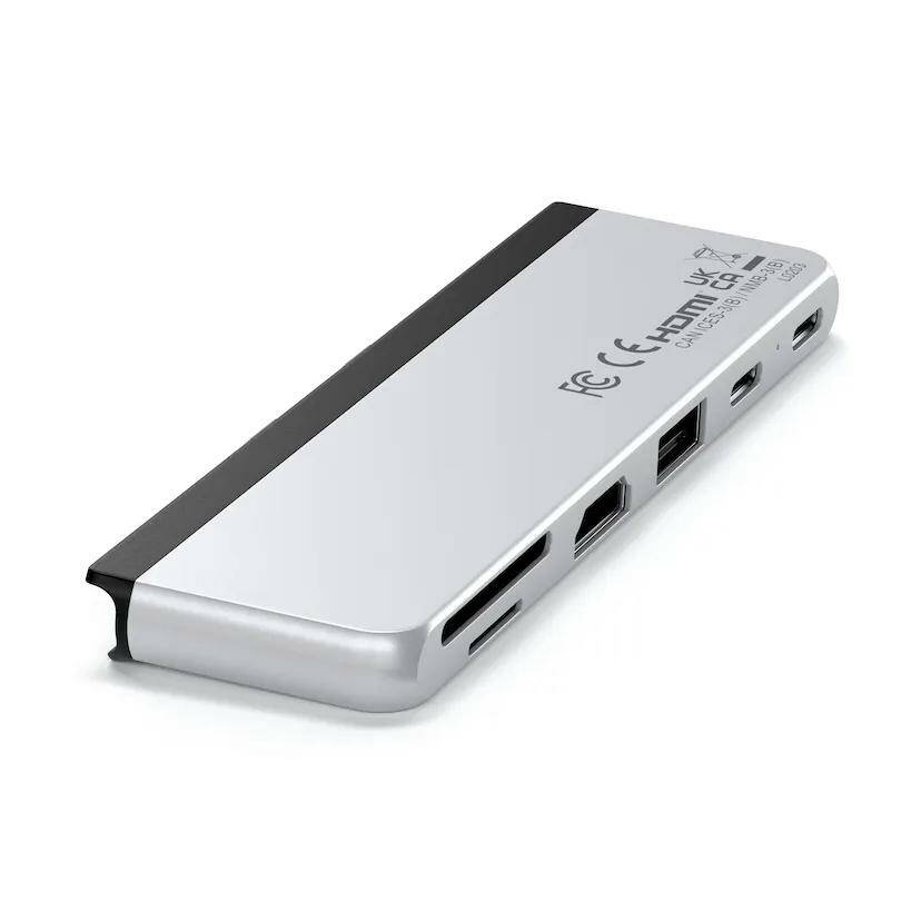 Разветвитель для компьютера Satechi Dual USB-C Hub For Surface Pro 9 (ST-HSP9P)