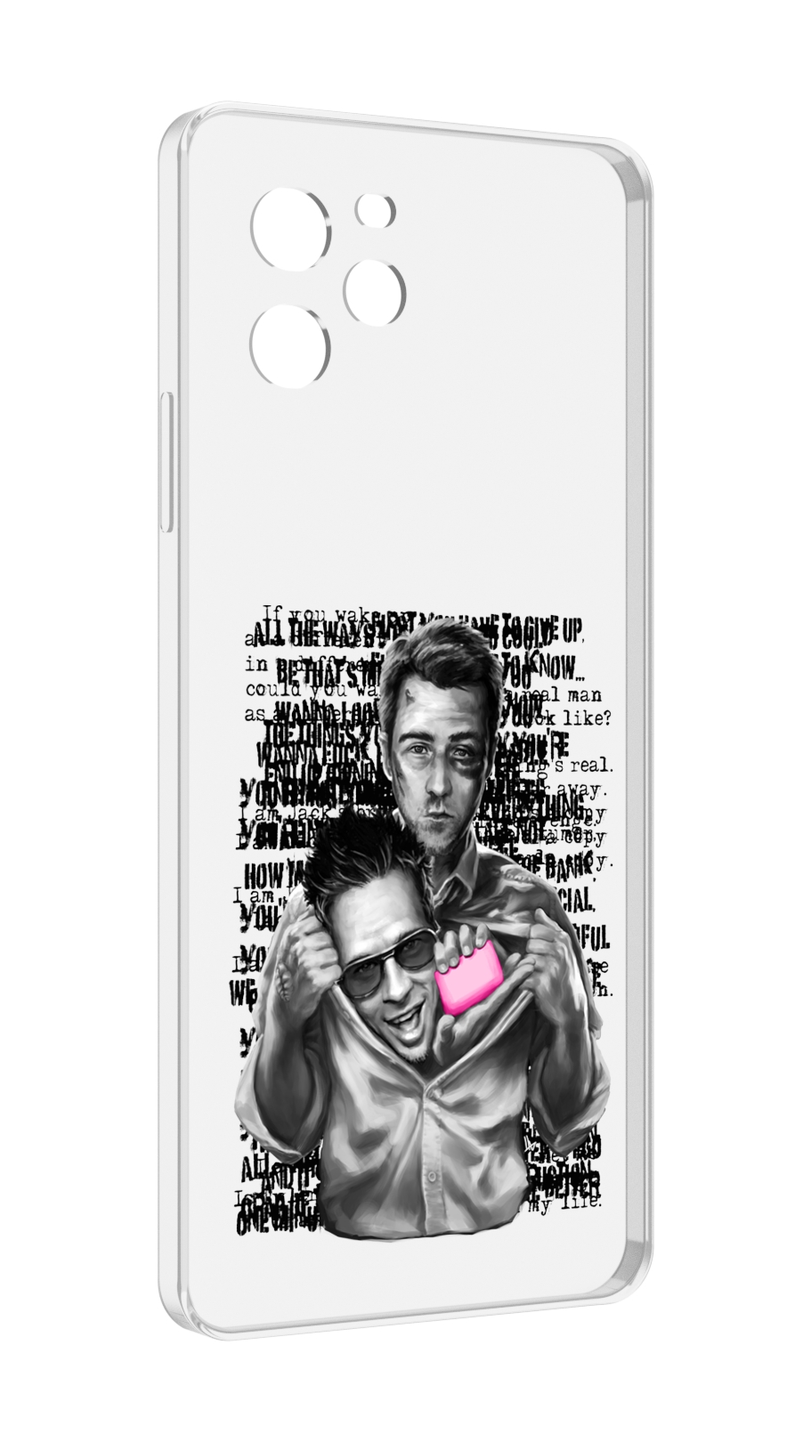 

Чехол MyPads бойцовский клуб для Huawei Nova Y61 / Huawei Enjoy 50z, Прозрачный, Tocco