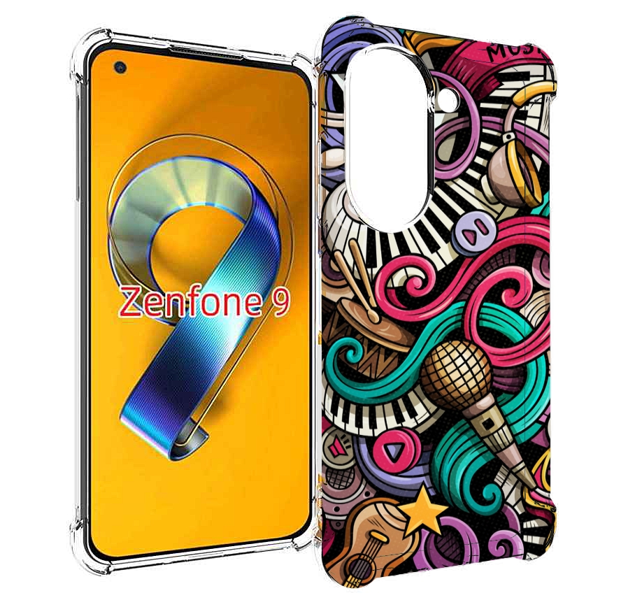 

Чехол MyPads любимая-музыка для Asus Zenfone 9 (AI2202), Прозрачный, Tocco