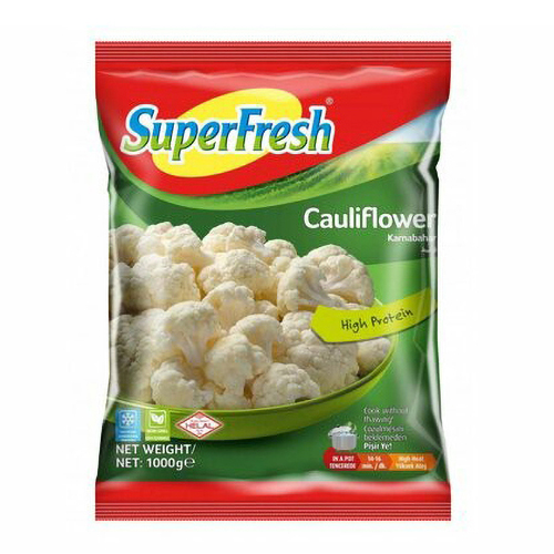 Цветная капуста Super Fresh замороженная 1 кг