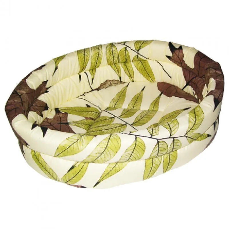 

Лежанка для животных овальная с бортиком № 2 53х38х15см