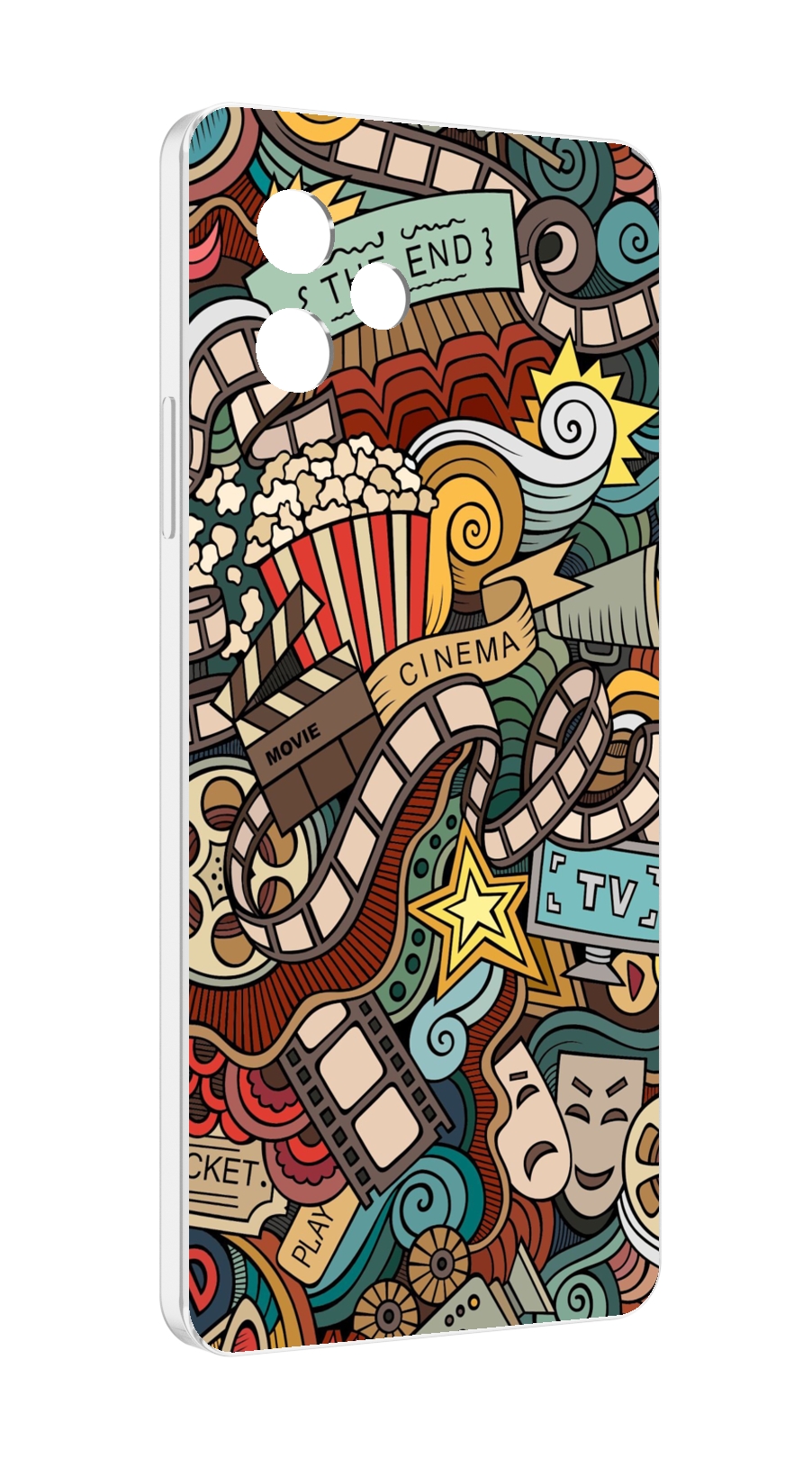 Чехол MyPads любимое кино для Huawei Nova Y61 / Huawei Enjoy 50z