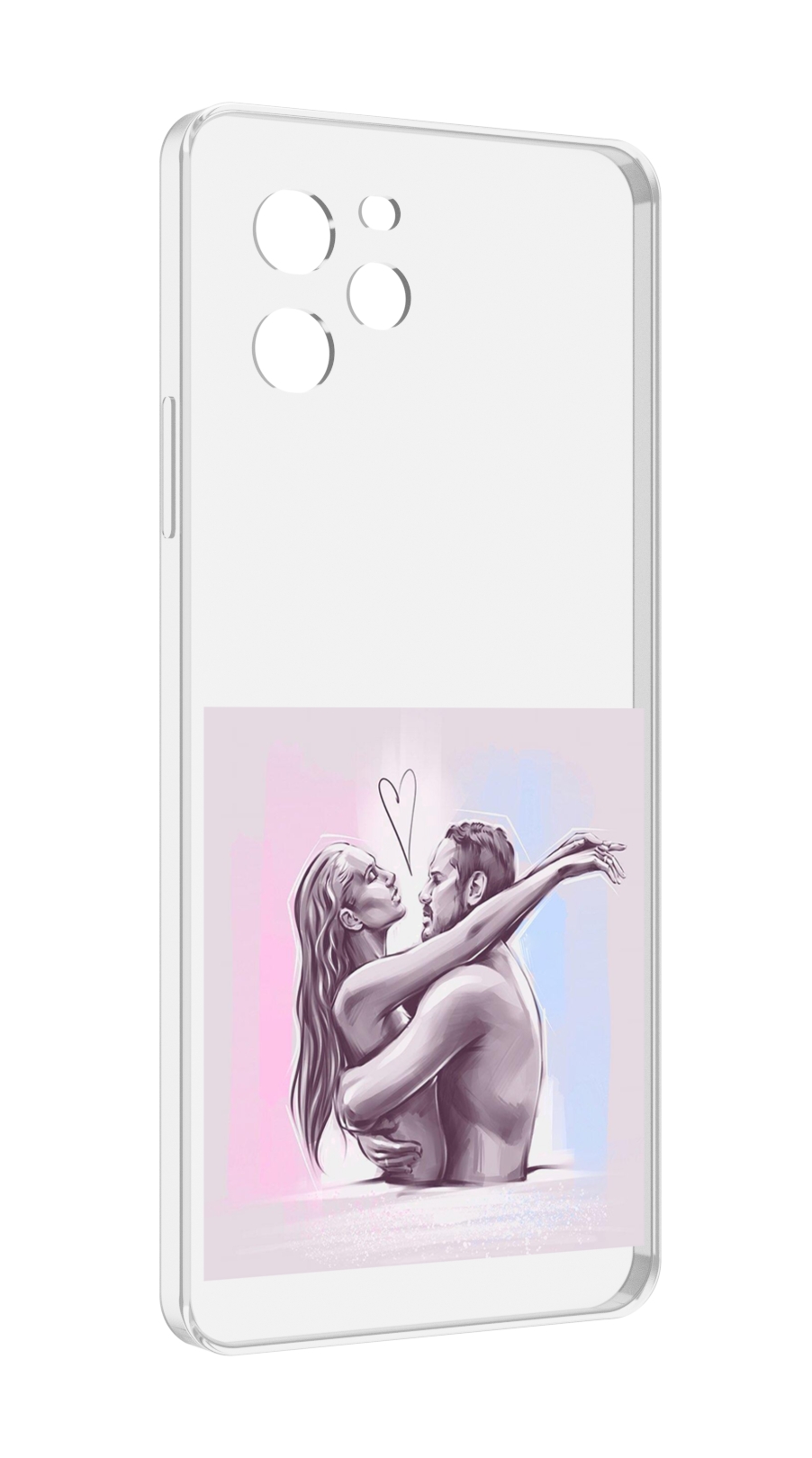 

Чехол MyPads любовные-тела для Huawei Nova Y61 / Huawei Enjoy 50z, Прозрачный, Tocco