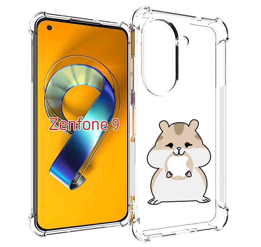 Чехол MyPads любитель-яблок детский для Asus Zenfone 9 (AI2202)