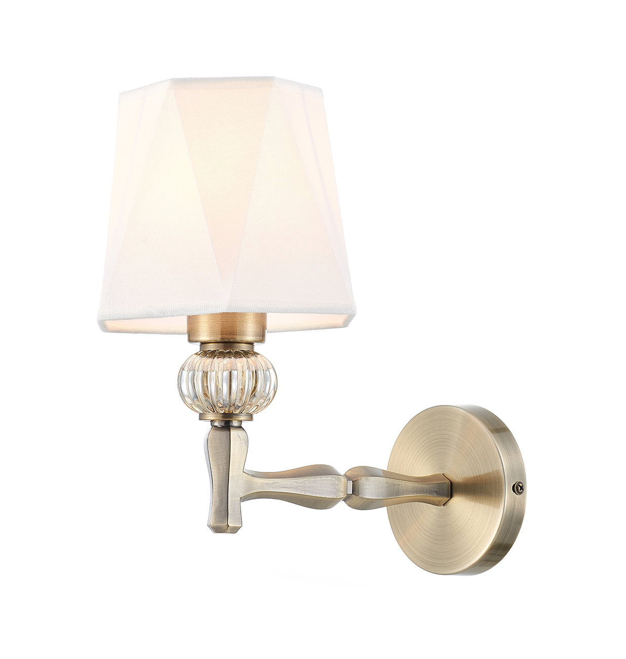 

Настенный светильник Escada 672/1A E27*60W Brass