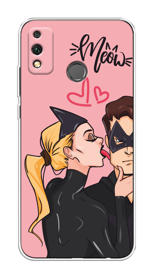 

Чехол Awog на Honor 9X Lite "Kiss of Cat Woman", Розовый;черный;бежевый, 6104250-1