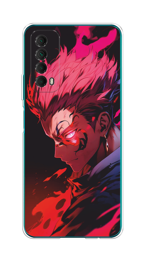 

Чехол Awog на Huawei P Smart 2021 "Взгляд Сукуны", Розовый;красный;черный, 6104750-1