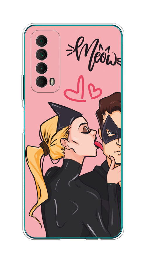 

Чехол Awog на Huawei P Smart 2021 "Kiss of Cat Woman", Розовый;черный;бежевый, 6104750-1