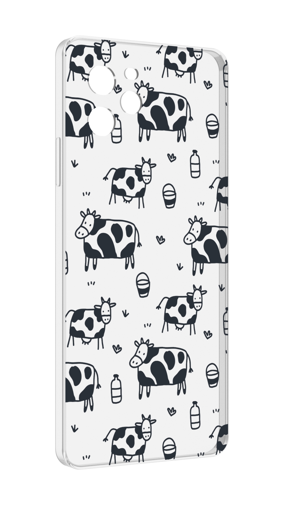 

Чехол MyPads маленькие-коровки для Huawei Nova Y61 / Huawei Enjoy 50z, Прозрачный, Tocco