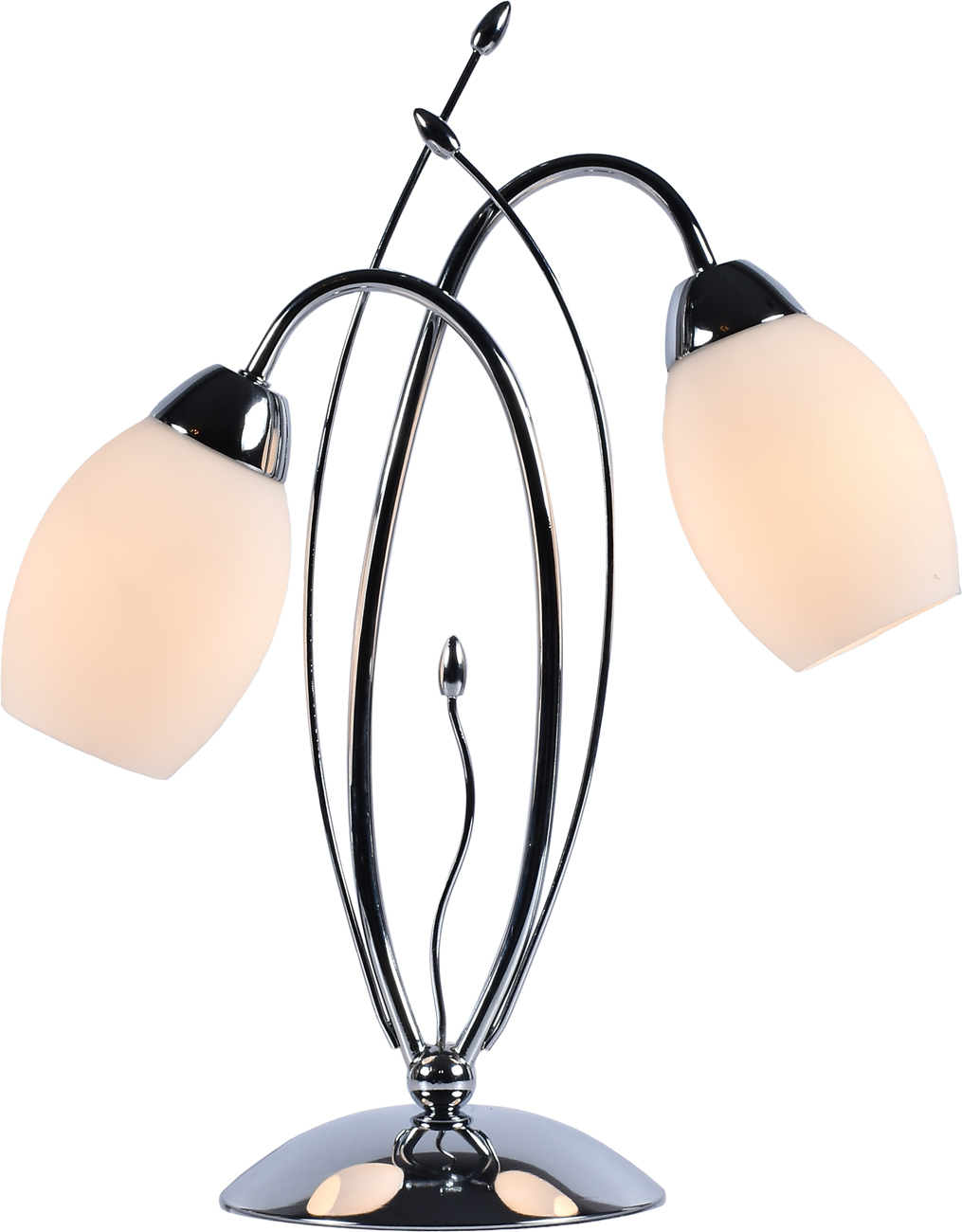 

Настольный светильник Escada 10161/T E27x60W Chrome/White