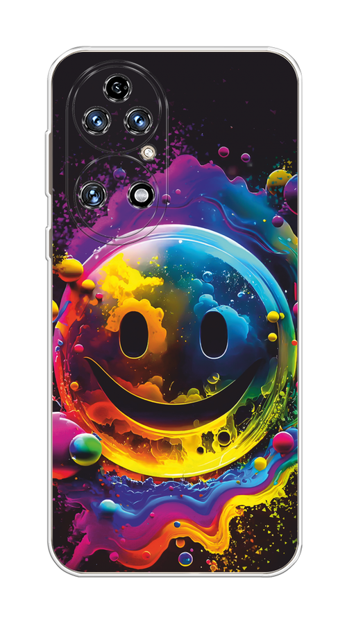 

Чехол Awog на Huawei P50 "Кислотный смайл", Фиолетовый;желтый;синий, 6104950-1