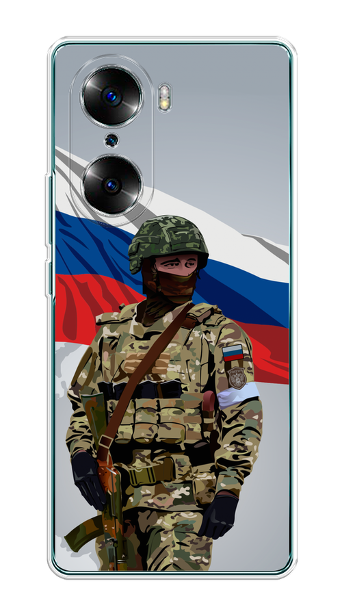 

Чехол Awog на Honor 60 "Солдат с флагом", Белый;синий;красный;зеленый, 6106650-1