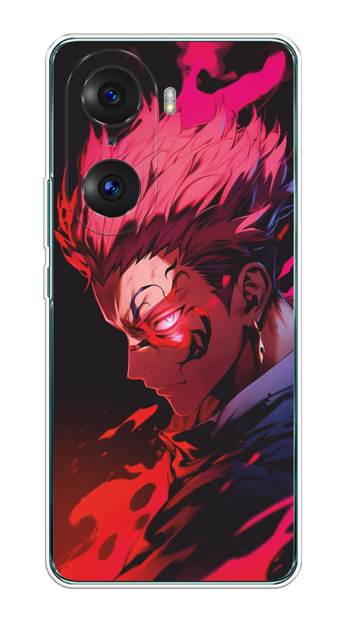 

Чехол Awog на Honor 60 Pro "Взгляд Сукуны", Розовый;красный;черный, 6106750-1