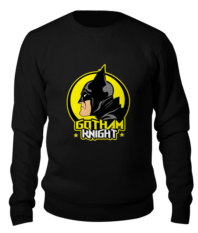 

Свитшот унисекс Printio Gotham knight черный XL, Gotham knight