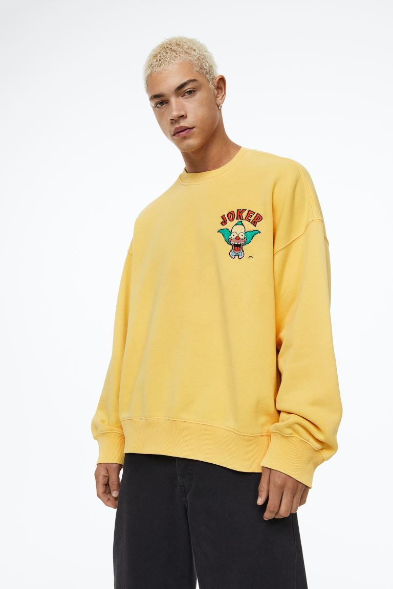 

Свитшот мужской H&M 1112501001 желтый XL (доставка из-за рубежа), 1112501001