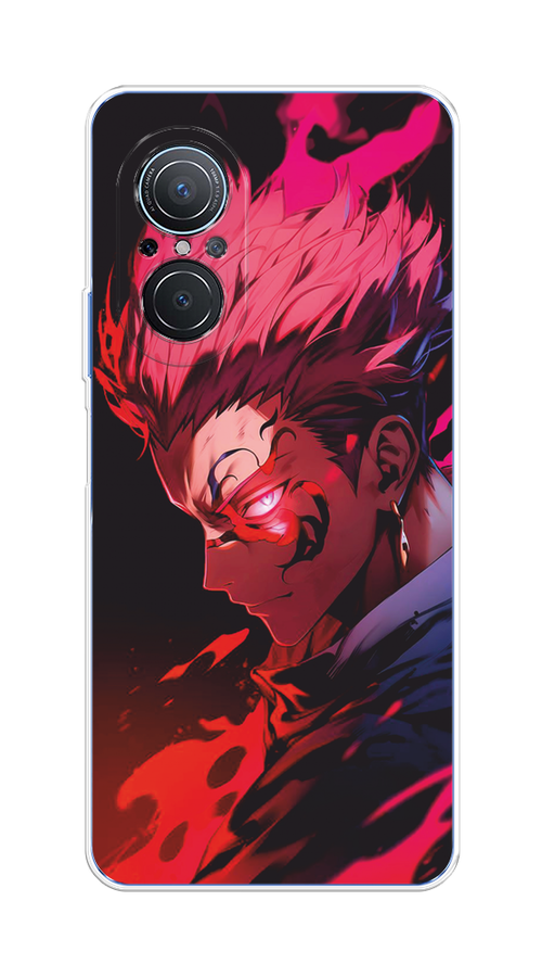 

Чехол Awog на Huawei Nova 9 SE "Взгляд Сукуны", Розовый;красный;черный, 6107250-1