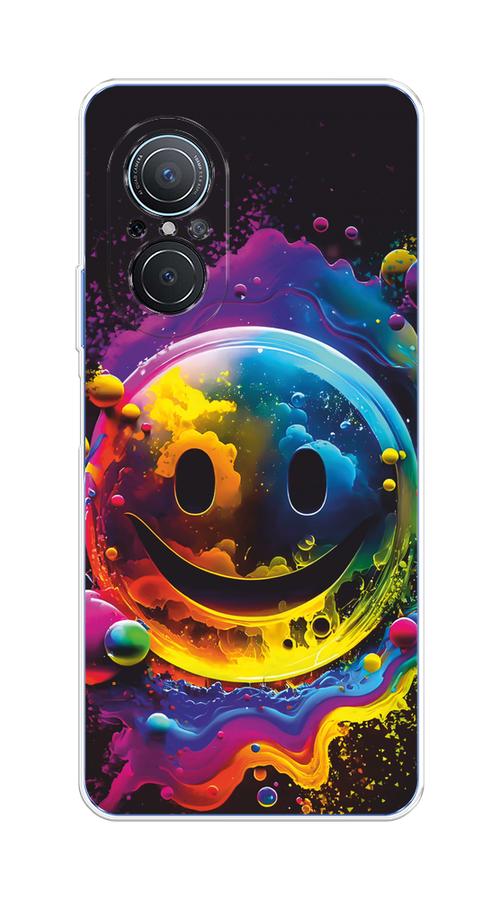 

Чехол Awog на Huawei Nova 9 SE "Кислотный смайл", Фиолетовый;желтый;синий, 6107250-1