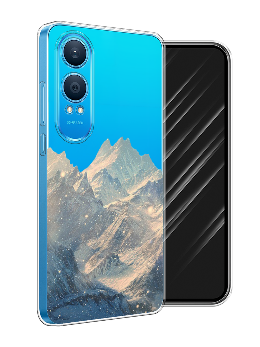 

Чехол Awog на OnePlus Nord CE4 Lite 5G "Горы арт 2", Серый, 155050-1
